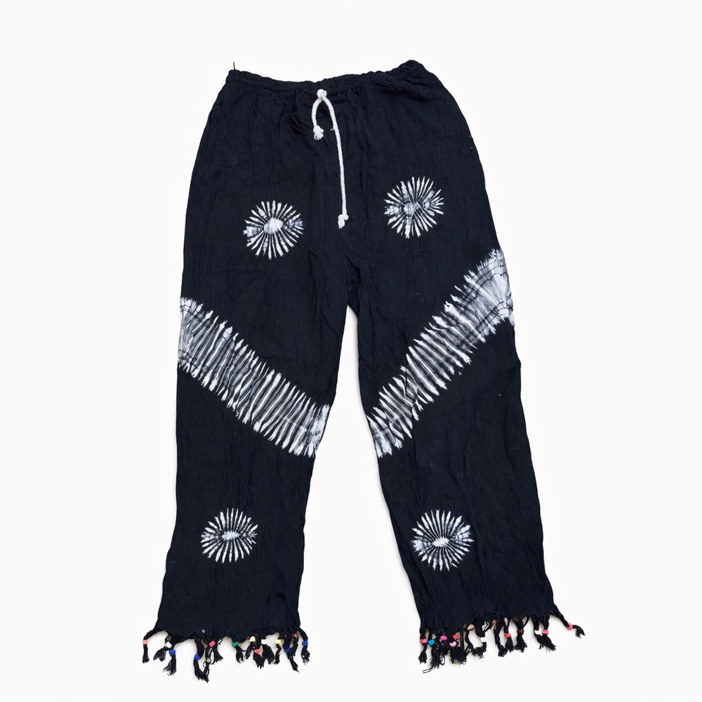 Black and White Festival Pants‎